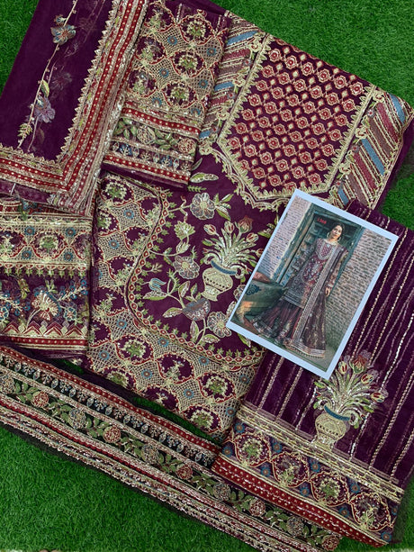 Pakistani Embroidered Luxury Party wear Ready To Ship