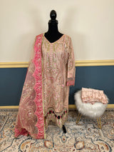 Pakistani Embroidered Luxury Party wear Ready To Ship