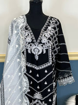 Pakistani Embroidered Luxury Party wear Ready To Ship
