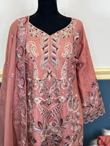 Pakistani Embroidered Luxury Party wear Ready To Ship