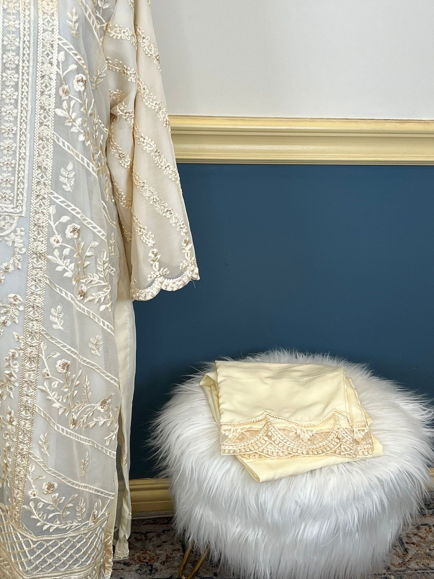 Pakistani Embroidered Luxury Party wear Ready To Ship