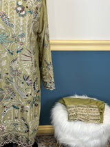 Pakistani Embroidered Luxury Party wear Ready To Ship