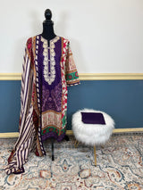 Pakistani Embroidered Lawn ready to ship