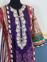Pakistani Embroidered Lawn ready to ship