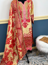 Pakistani Embroidered Lawn ready to ship