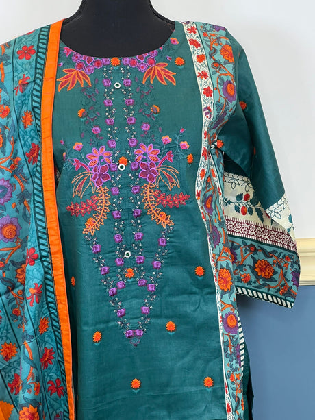 Pakistani Embroidered Lawn ready to ship