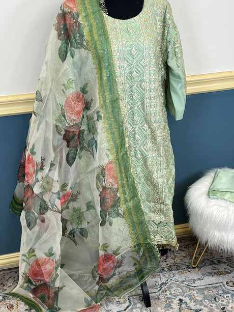 Pakistani Embroidered Luxury Party wear Ready To Ship