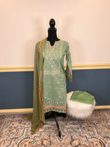 Pakistani Embroidered Lawn ready to ship