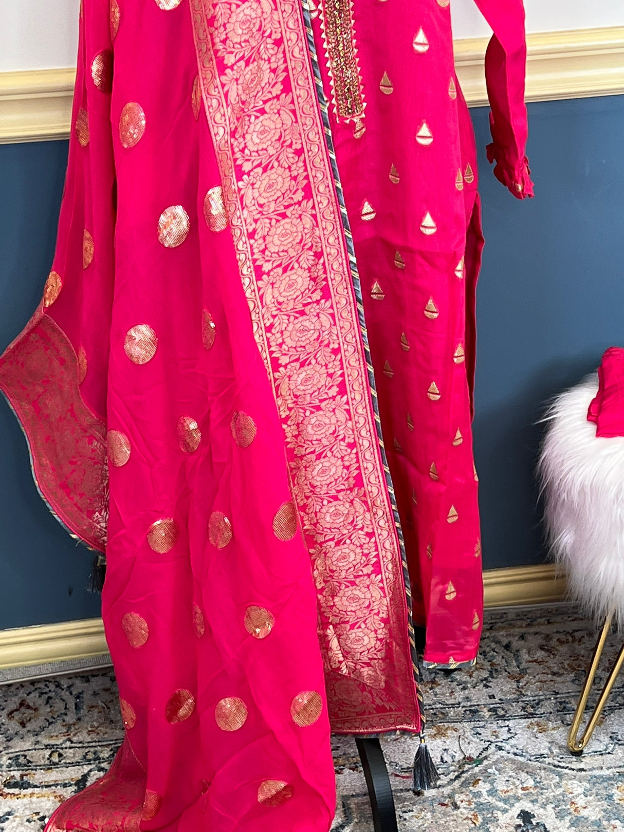 Khaddi Georgette Salwar Kamiz Ready To Ship