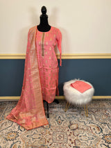 Khaddi Georgette Salwar Kamiz Ready To Ship