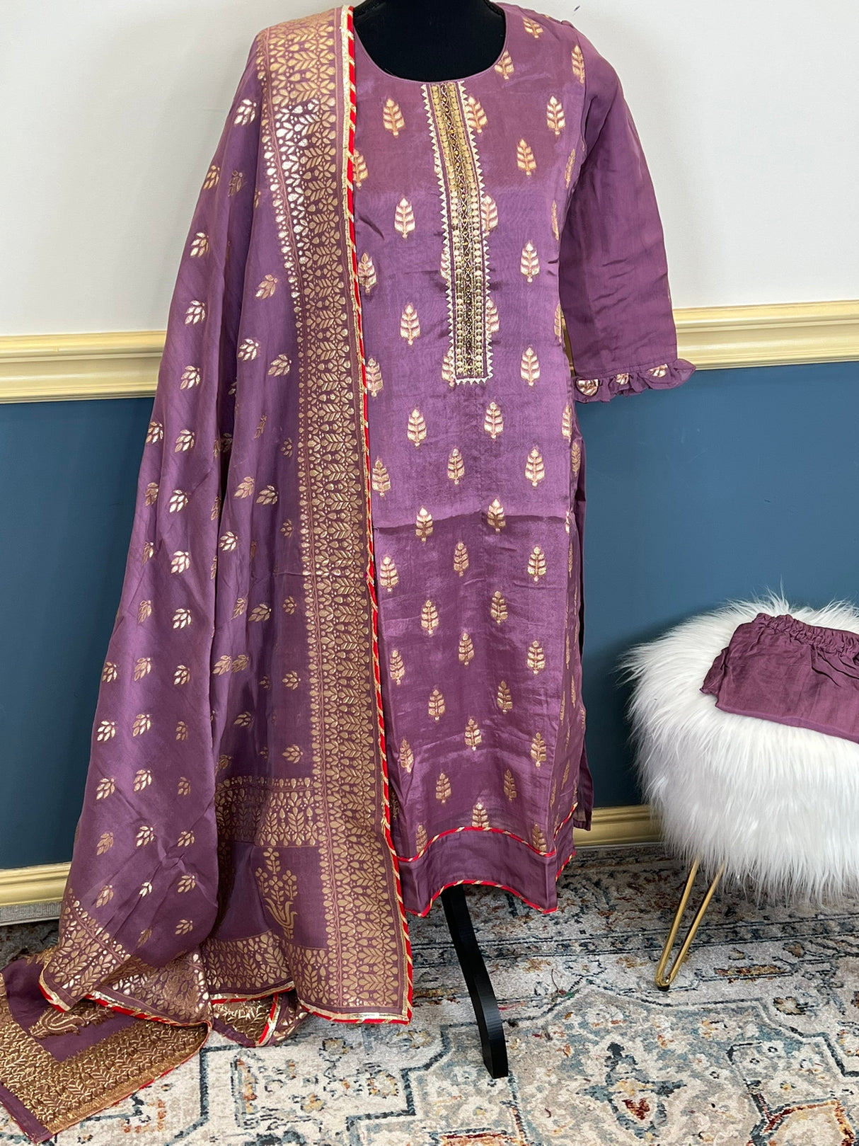 Khaddi Georgette Salwar Kamiz Ready To Ship