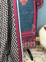 Pakistani Linen Embroidered Salwar kameez Ready To Ship