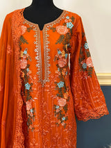 Pakistani Embroidered Luxury Party wear Ready To Ship