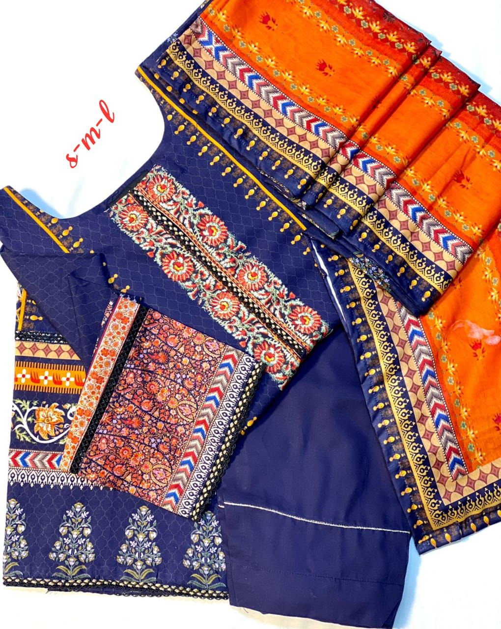 Riwayat Khaddar embroidered suits