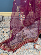 Pakistani Embroidered Luxury Party wear Ready To Ship