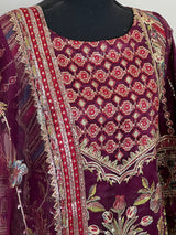 Pakistani Embroidered Luxury Party wear Ready To Ship