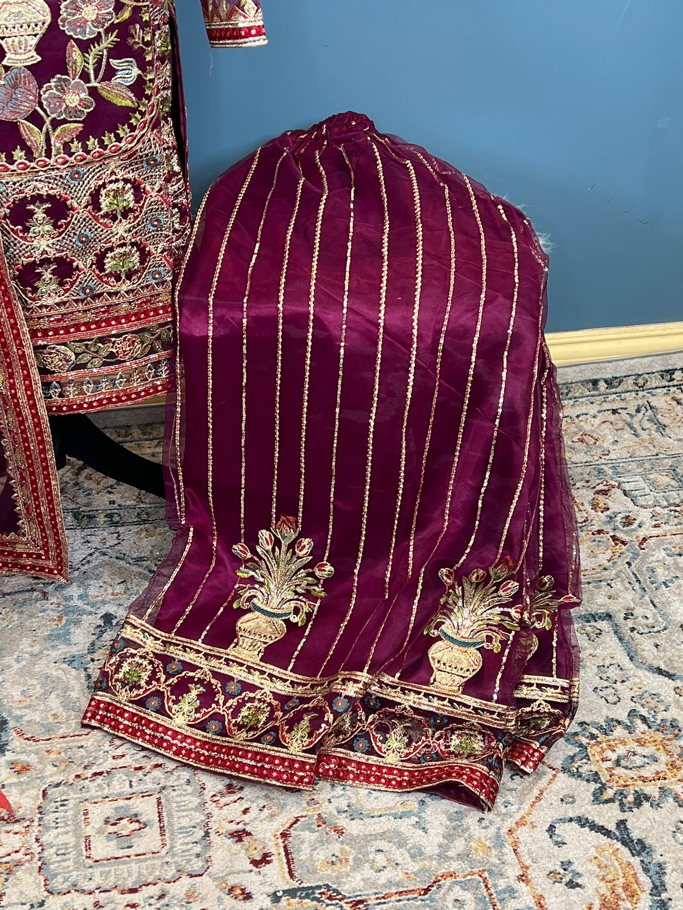 Pakistani Embroidered Luxury Party wear Ready To Ship