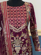Pakistani Embroidered Luxury Party wear Ready To Ship