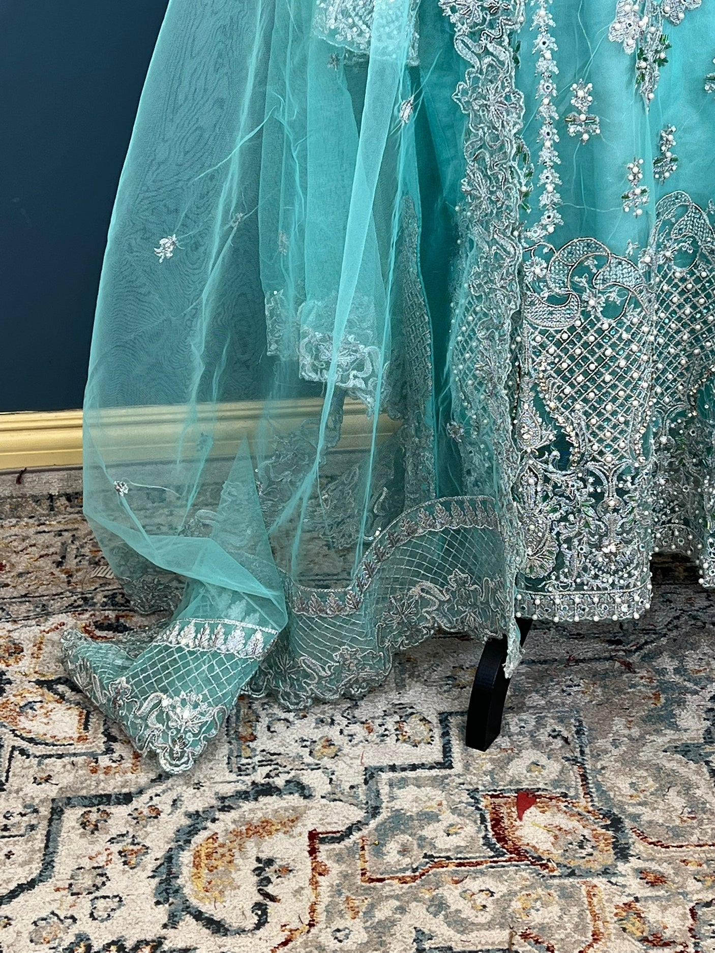 Pakistani Embroidered Luxury Party wear Ready To Ship