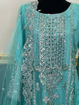 Pakistani Embroidered Luxury Party wear Ready To Ship