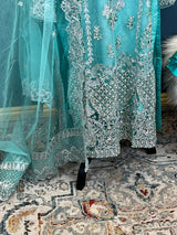 Pakistani Embroidered Luxury Party wear Ready To Ship