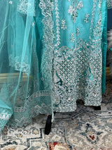 Pakistani Embroidered Luxury Party wear Ready To Ship