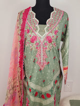 Pakistani Embroidered Lawn ready to ship