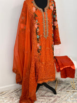 Pakistani Embroidered Luxury Party wear Ready To Ship