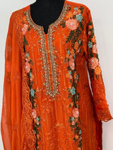Pakistani Embroidered Luxury Party wear Ready To Ship