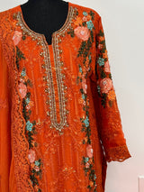 Pakistani Embroidered Luxury Party wear Ready To Ship