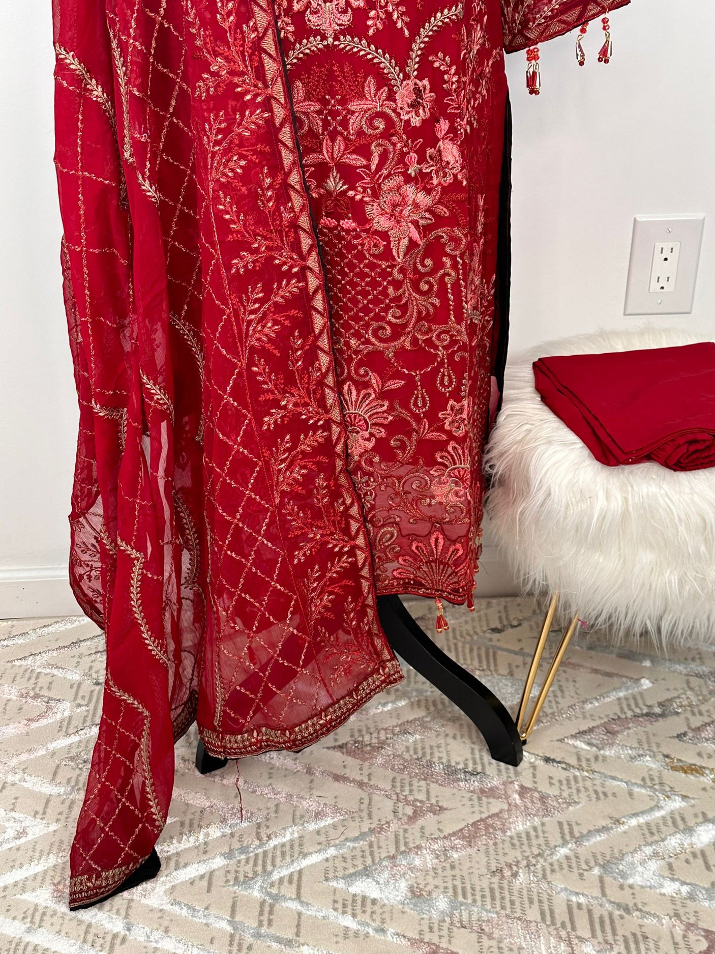 Pakistani Embroidered Luxury Party wear Ready To Ship