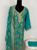 Pakistani Embroidered Luxury Party wear Ready To Ship