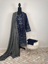 Pakistani Embroidered Luxury Lawn Ready To Ship