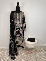 Pakistani Embroidered Party wear Ready To Ship