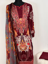 Pakistani Embroidered Lawn ready to ship