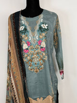 Pakistani Embroidered Lawn ready to ship