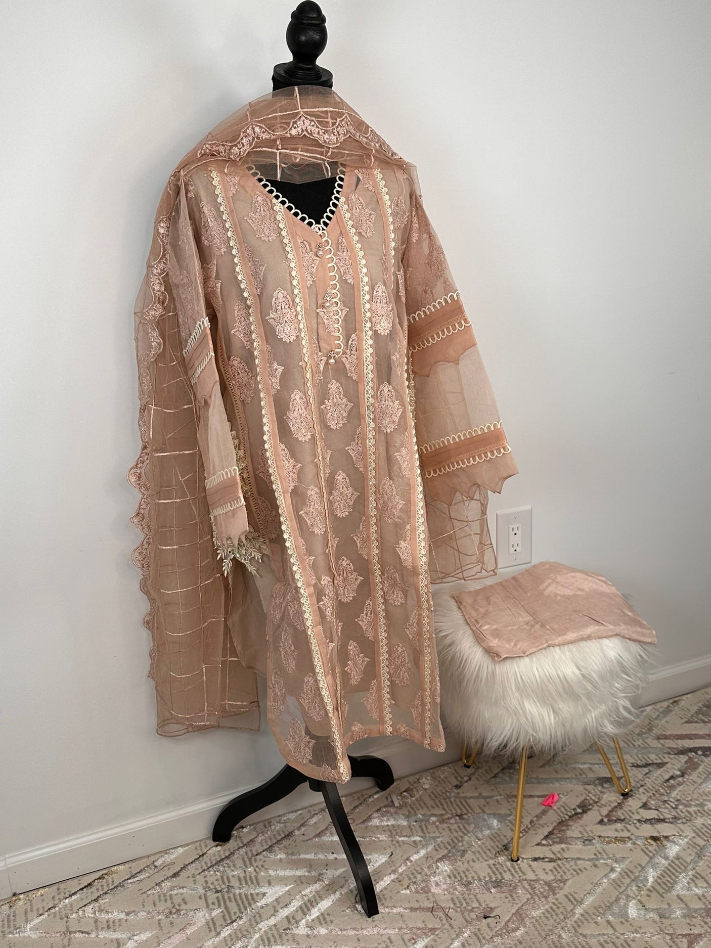 Pakistani Embroidered Party wear Ready To Ship