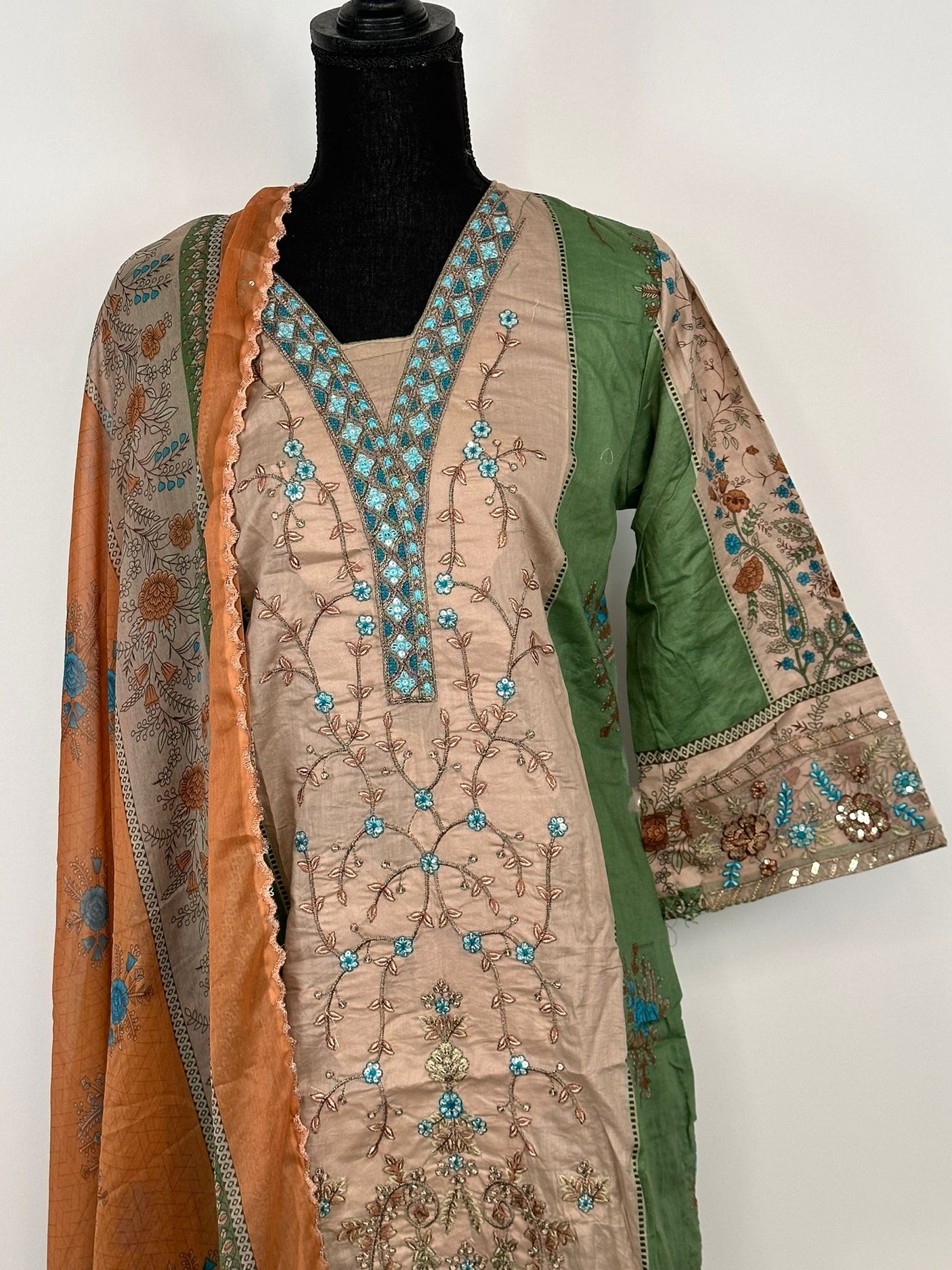 Pakistani Embroidered Lawn ready to ship