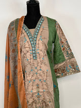 Pakistani Embroidered Lawn ready to ship