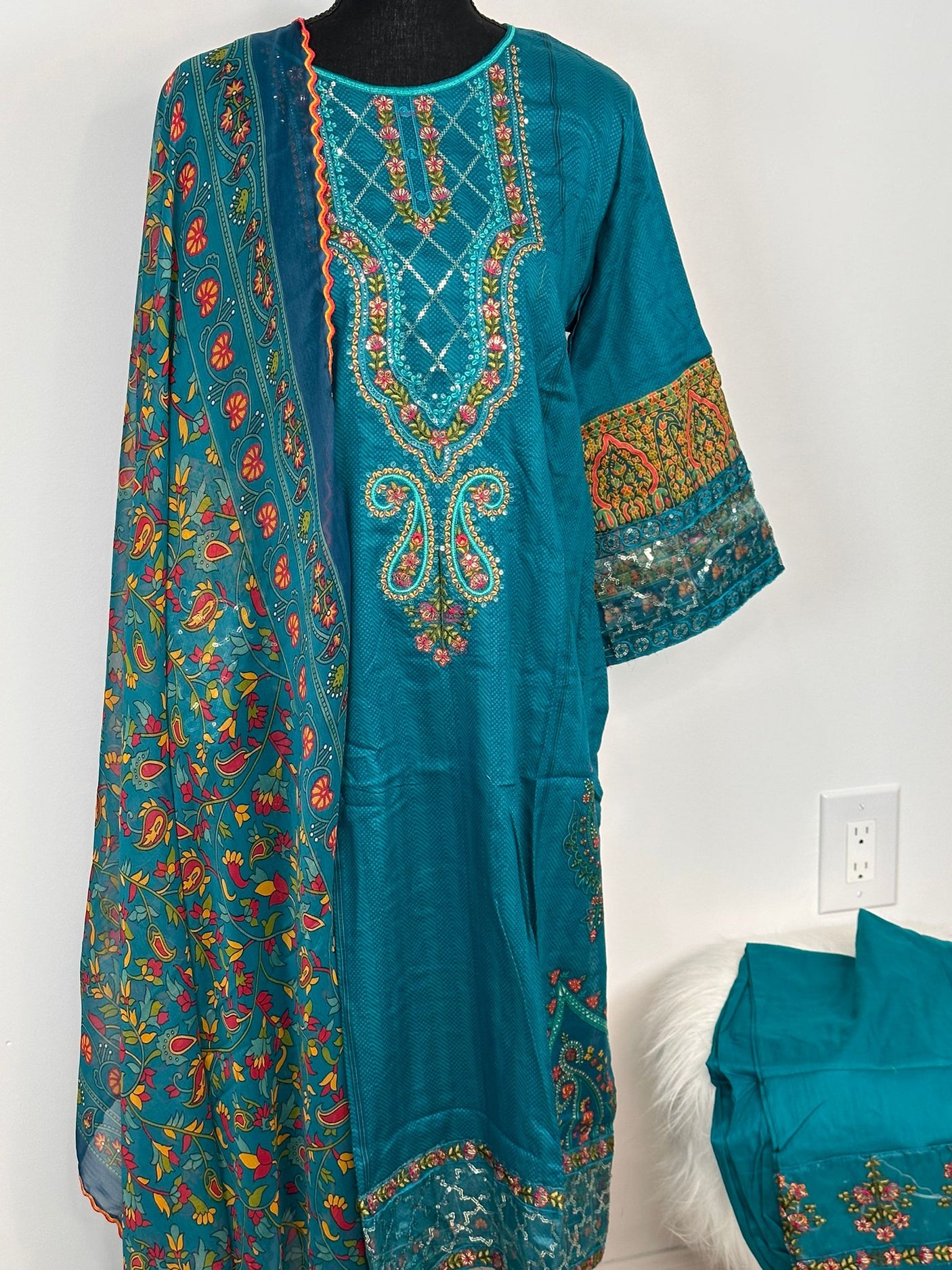 Pakistani Embroidered Lawn ready to ship