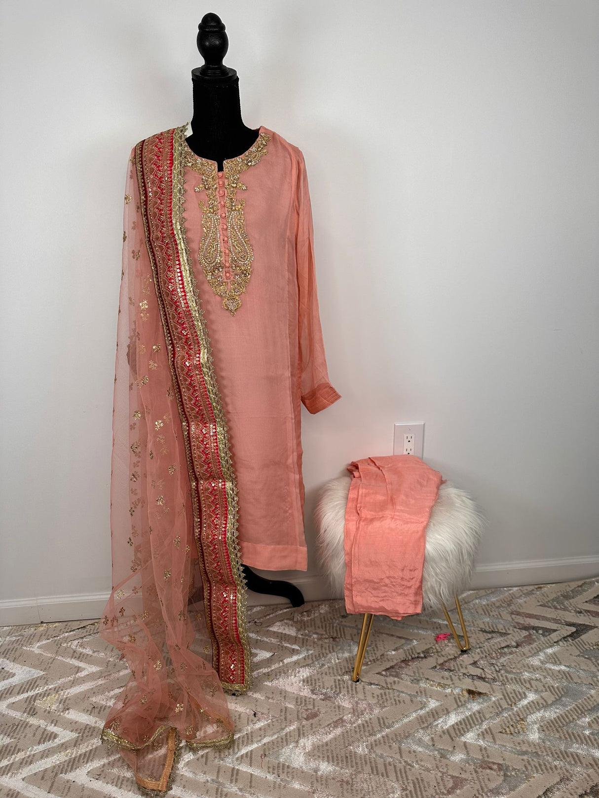 Original Agha Noor- 3pcs Eid Collection 100% Original