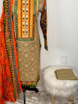 Pakistani Embroidered Lawn  ready to ship