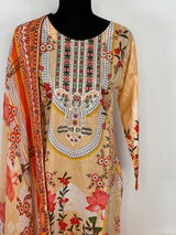 Pakistani Embroidered Lawn ready to ship