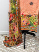 Pakistani Embroidered Lawn  ready to ship