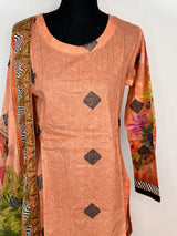 Pakistani Embroidered Lawn  ready to ship