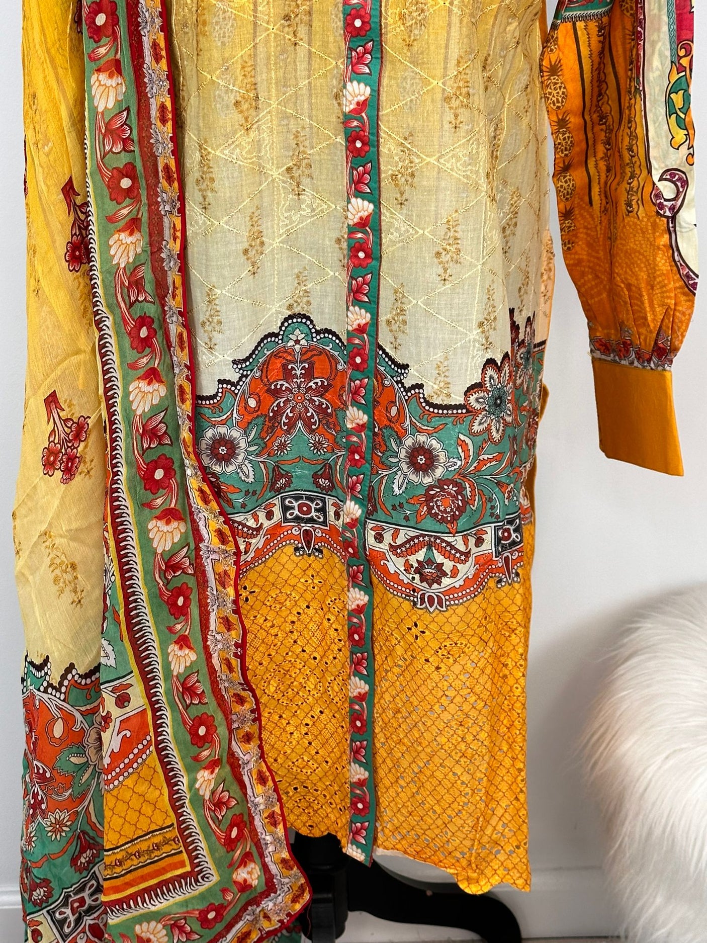 Pakistani Embroidered Lawn ready to ship