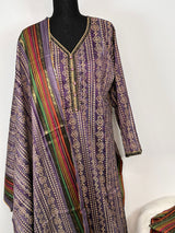 Pakistani Khaddi Cotton Salwar Kameez ready to ship