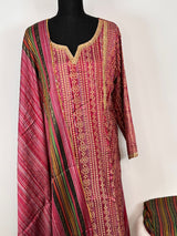 Pakistani Khaddi Cotton Salwar Kameez ready to ship