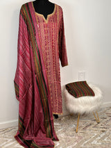 Pakistani Khaddi Cotton Salwar Kameez ready to ship