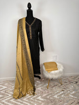 Pakistani Khaddi Lilen Salwar Kameez ready to ship